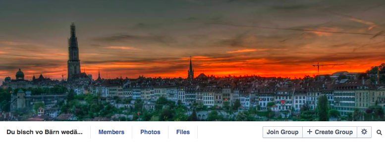 Screenshot einer Facebook-Seite.