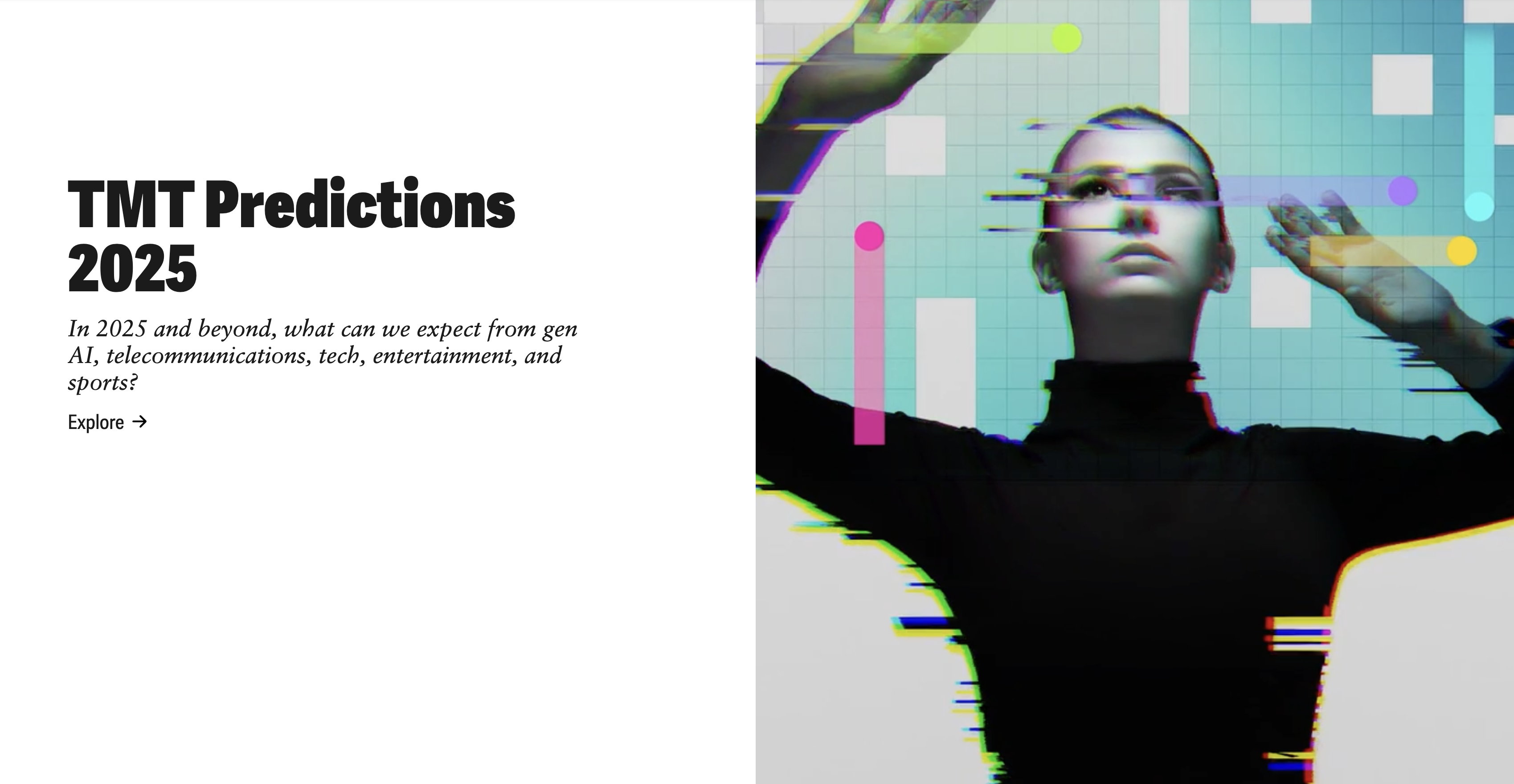 Deloitte's Technology, Media and Telecom Predictions 2025