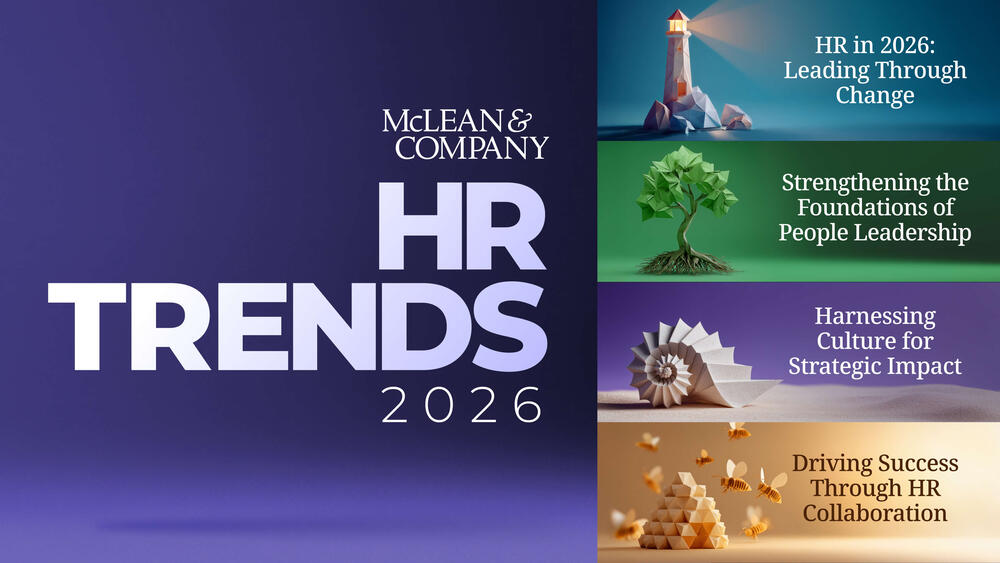 HR Trends 2026 von McLean & Company