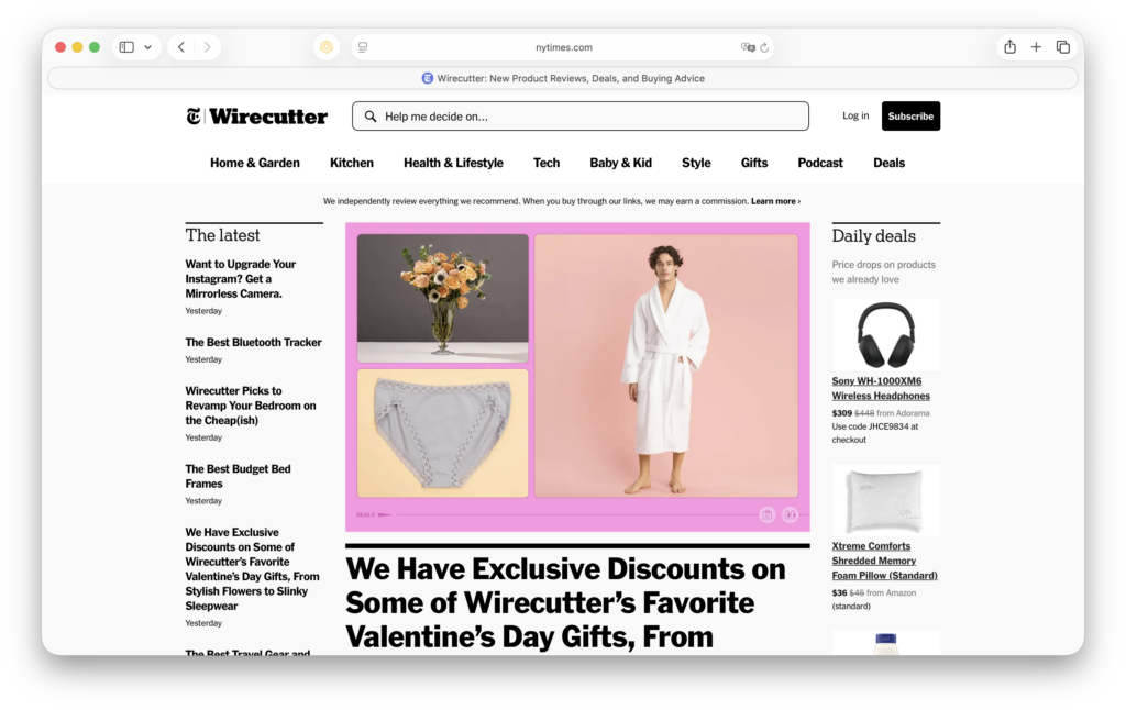 Produktempfehlungen und Affiliate-Marketing als Überlebensstrategie in der KI-Ära.