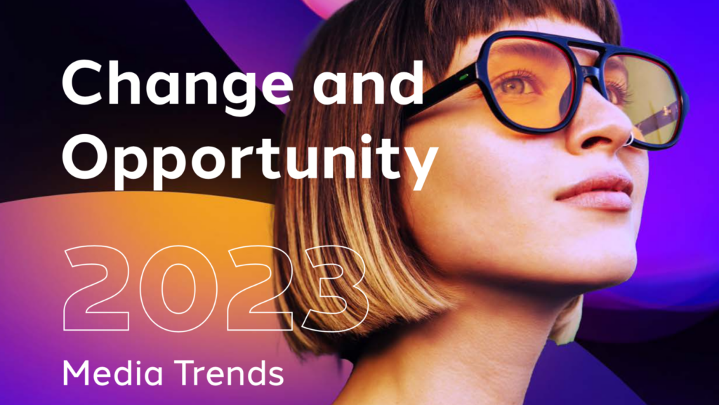Change and Opportunity 2023 Media Trends von dentsu