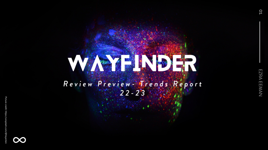 Wayfinder Review Preview Futures Report 2022-2023 von Ezra Eeman