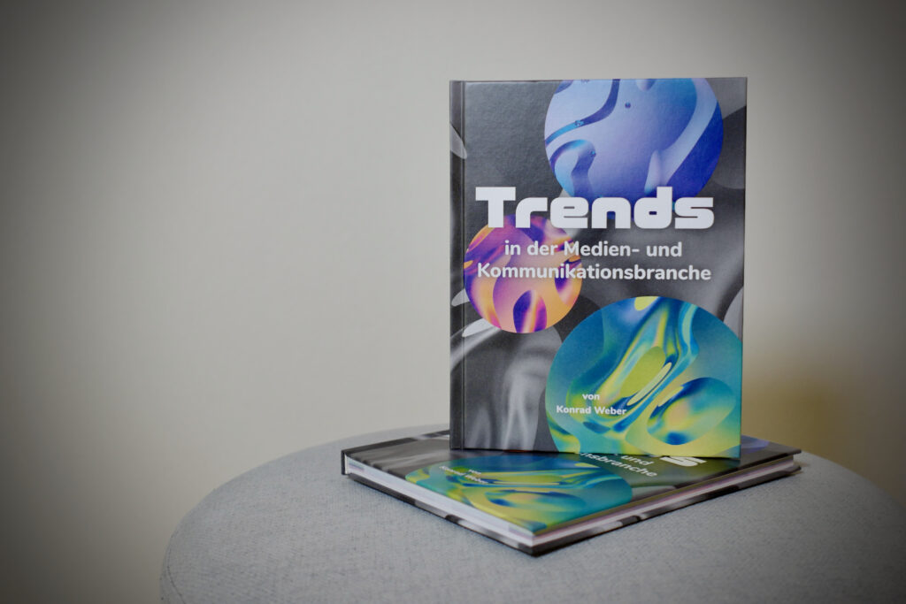 Buch von Konrad Weber über Trends in der Medien- und Kommunikationsbranche